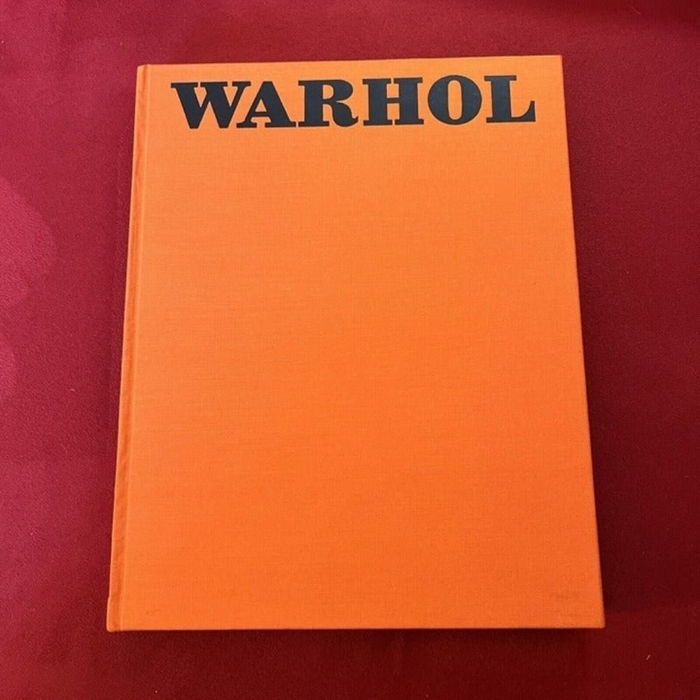 Andy Warhol Rainer Crone 1970 Hardcover 1st Edition Praeger Printed West Germany